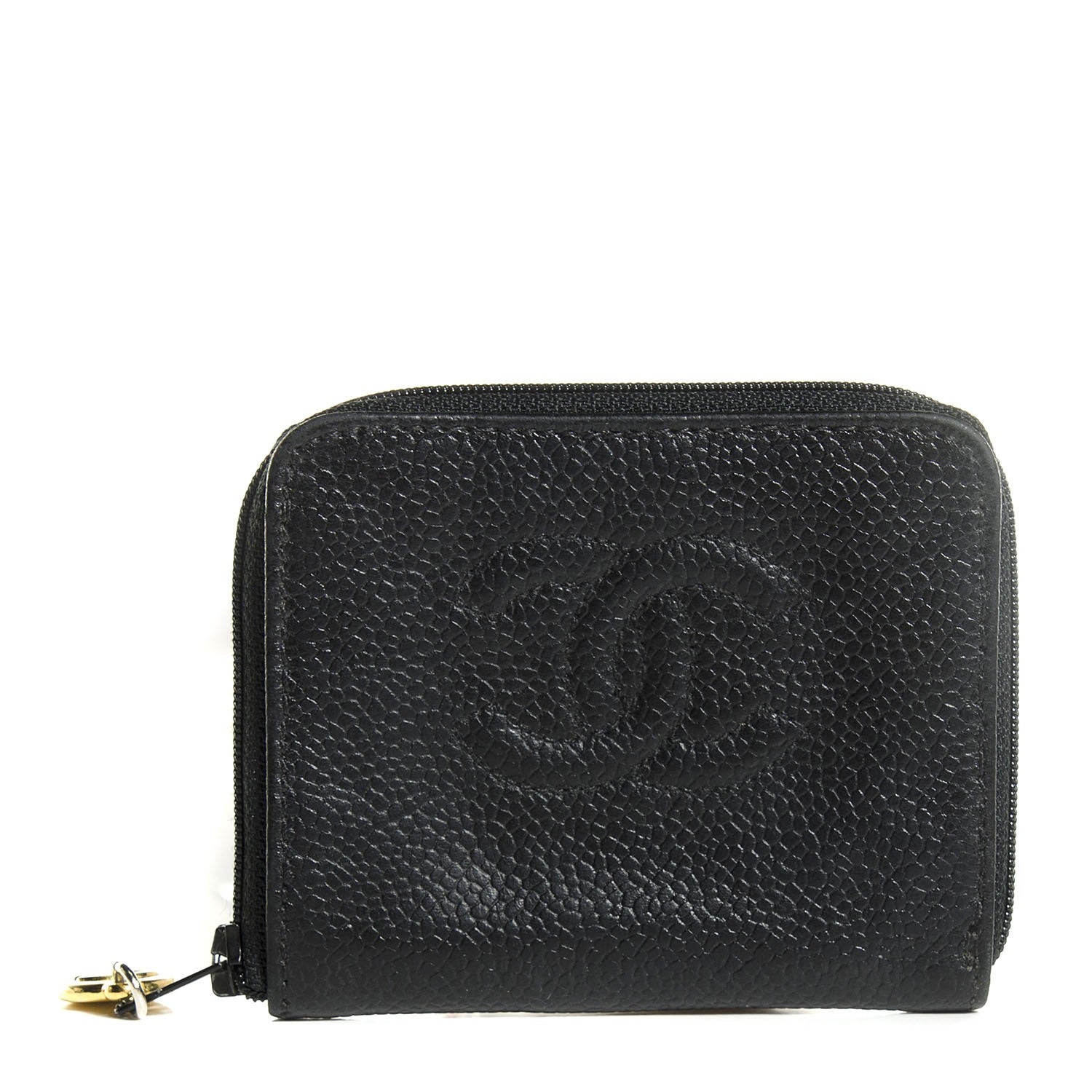 Chanel Caviar CC Coin Purse Black 1 of 8