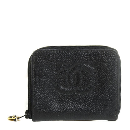 Chanel Caviar CC Coin Purse Black 1 of 8