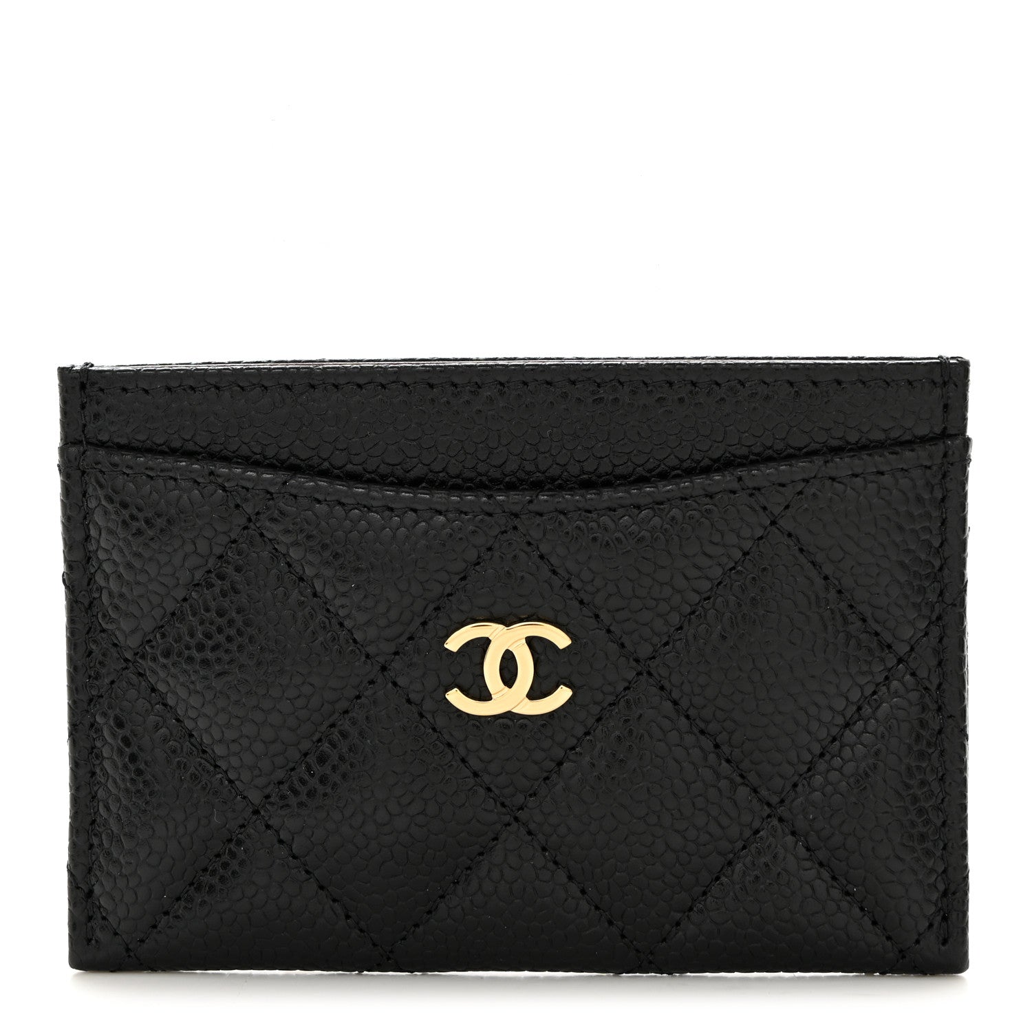 Chanel Caviar Quilted Card Holder Black 1 of 9