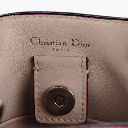 Christian Dior Bullcalf Small Diorissimo Tote Pink 12 of 12