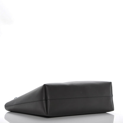 Saint Laurent Calfskin Large Shopping Tote Coal 5 of 7