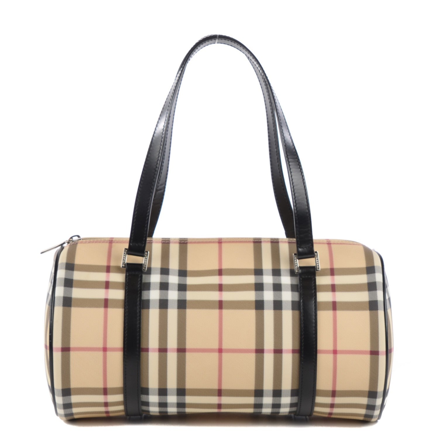 Burberry House Check Satchel Black 1 of 7
