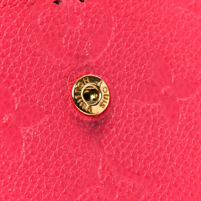 Louis Vuitton Empreinte Emilie Wallet Hot Pink 7 of 9