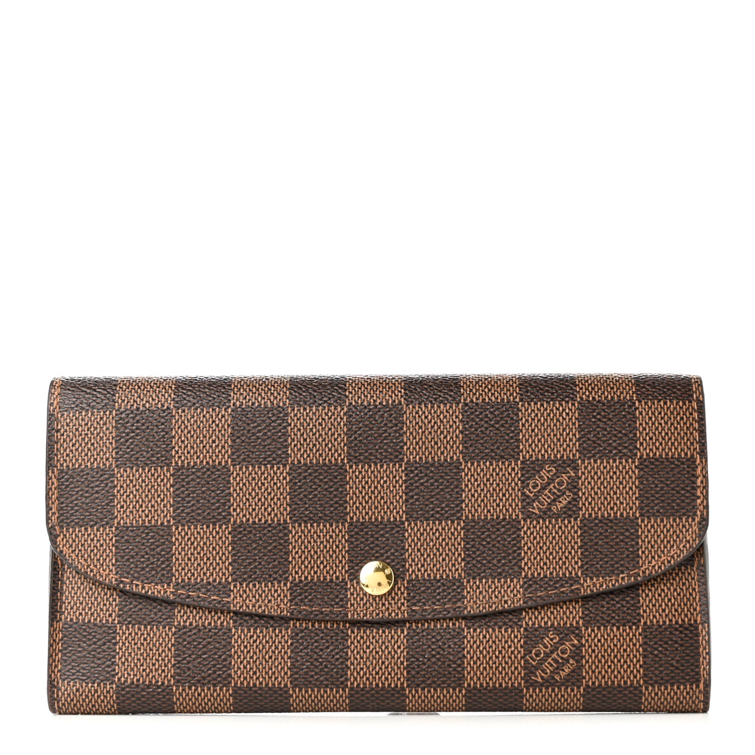 Louis Vuitton Damier Ebene Emilie Wallet 1 of 7