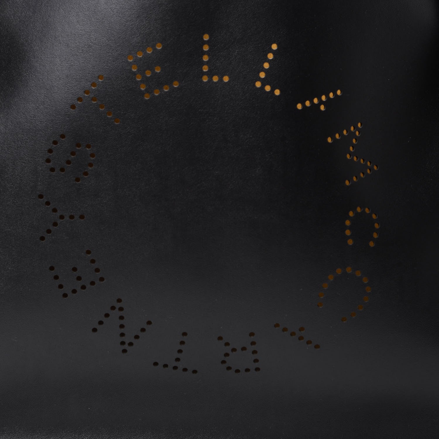 Stella McCartney Eco Alter Nappa East West Perforated Tote Black 9 of 14