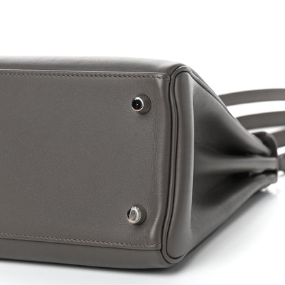 Hermes Swift Kelly Retourne 28 Etain 7 of 12