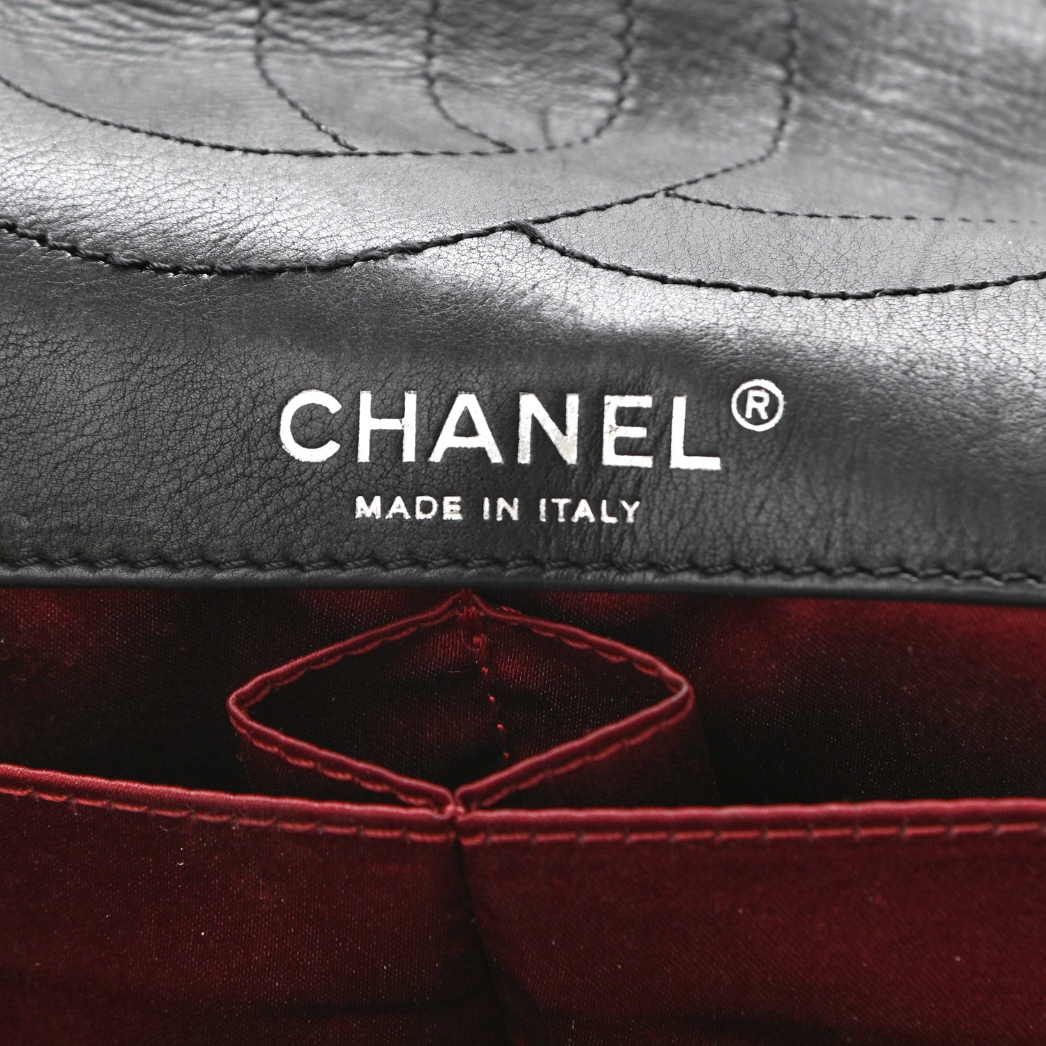 Chanel Calfskin Embossed Large Lucky Symbols Flap Black 5 of 10