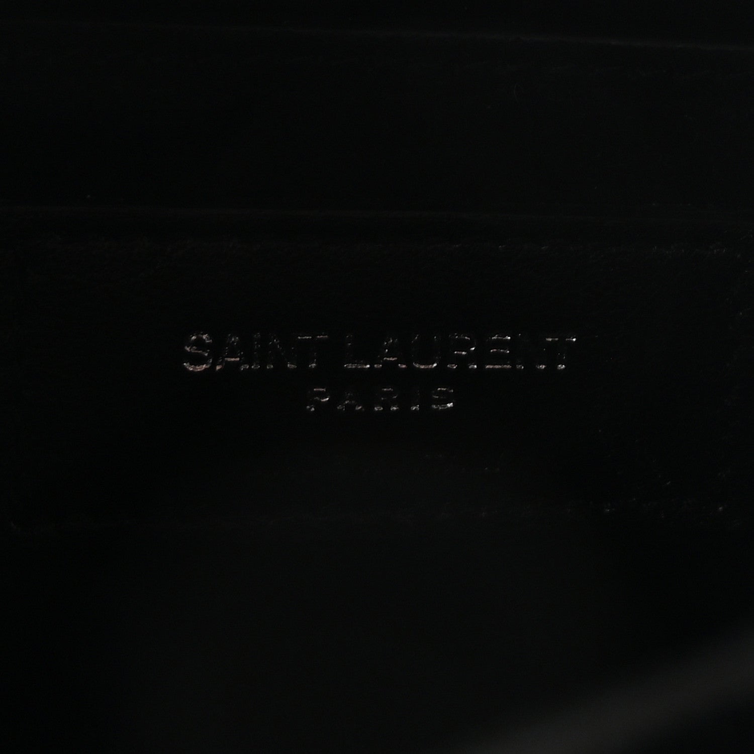 Saint Laurent Calfskin Medium Monogram Sunset Black 6 of 10