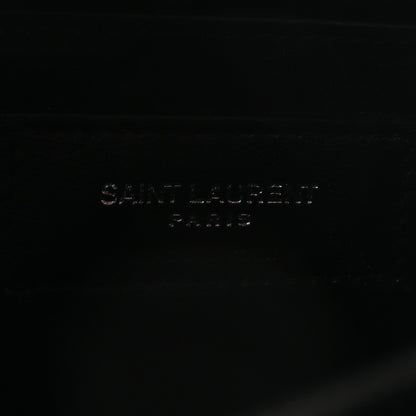 Saint Laurent Calfskin Medium Monogram Sunset Black 6 of 10