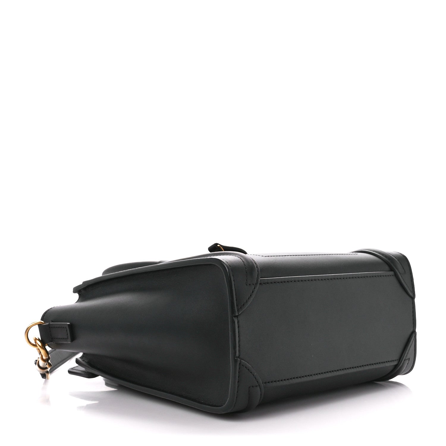 Celine Smooth Calfskin Nano Luggage Black 4 of 11