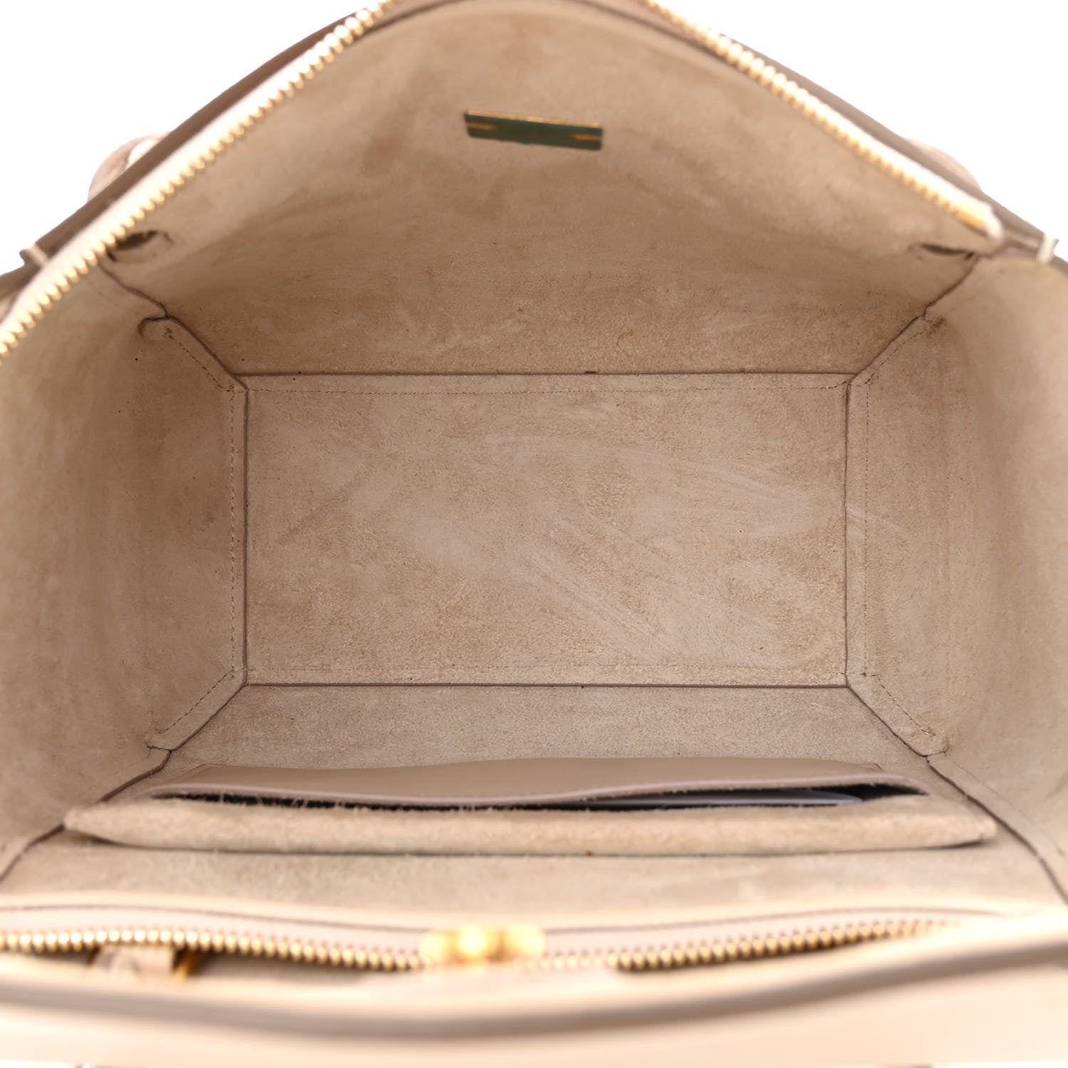 Celine Grained Calfskin Micro Belt Bag Light Taupe 5 of 12