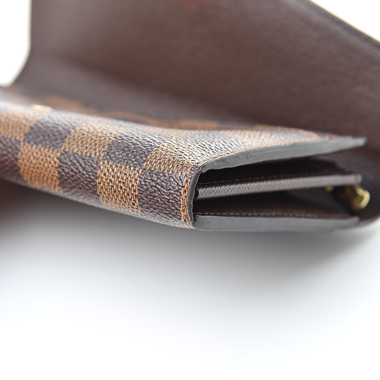Louis Vuitton Damier Ebene Sarah Wallet NM 9 of 12