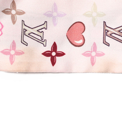 Louis Vuitton Silk Monogram A la Folie BB Bandeau Light Pink 2 of 4