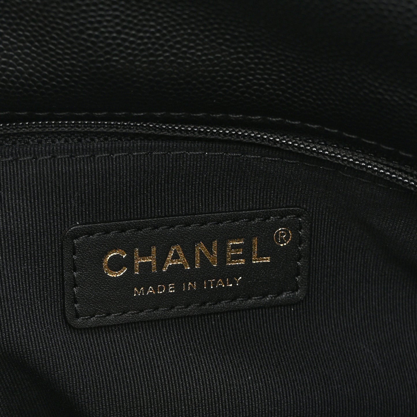 Caviar Quilted Mini CC You Flap Black