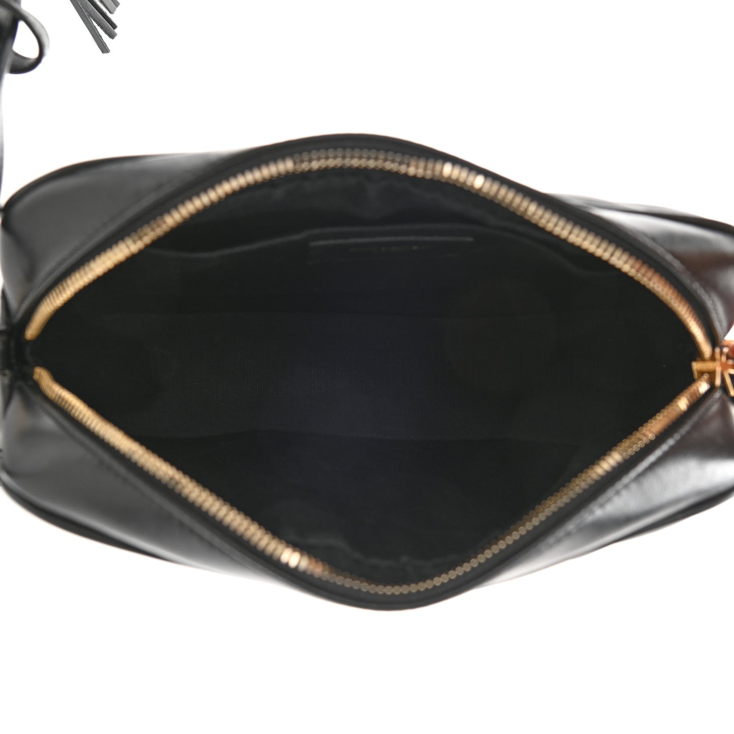 Calfskin Matelasse Monogram Lou Camera Bag Black