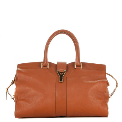 Saint Laurent Sheepskin Medium Cabas Chyc Whiskey 1 of 6