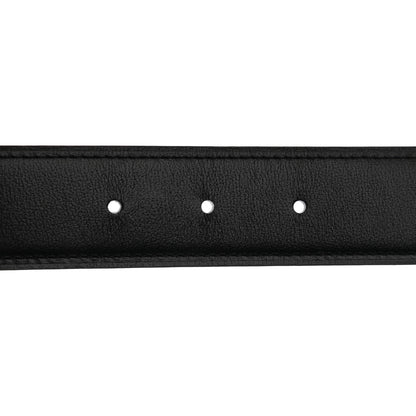 Hermes Box Togo 32mm H Belt 85 34 Black Etain 3 of 8