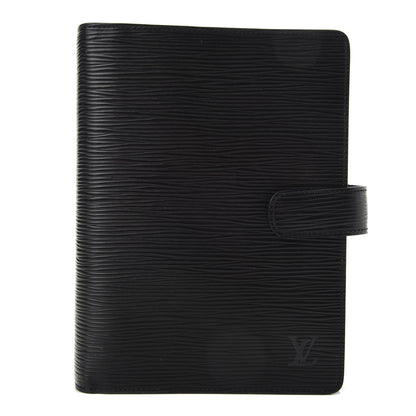 Louis Vuitton Epi Medium Ring Agenda Cover Black 1 of 7