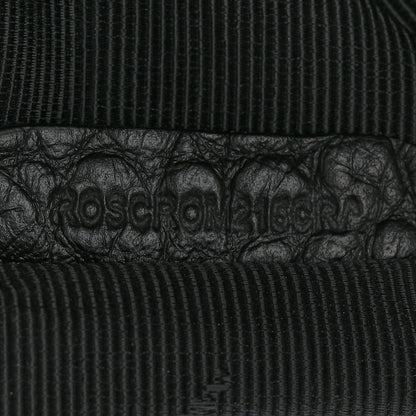Burberry Heritage Grain Check Embossed Medium Dewsbury Tote Black 9 of 12
