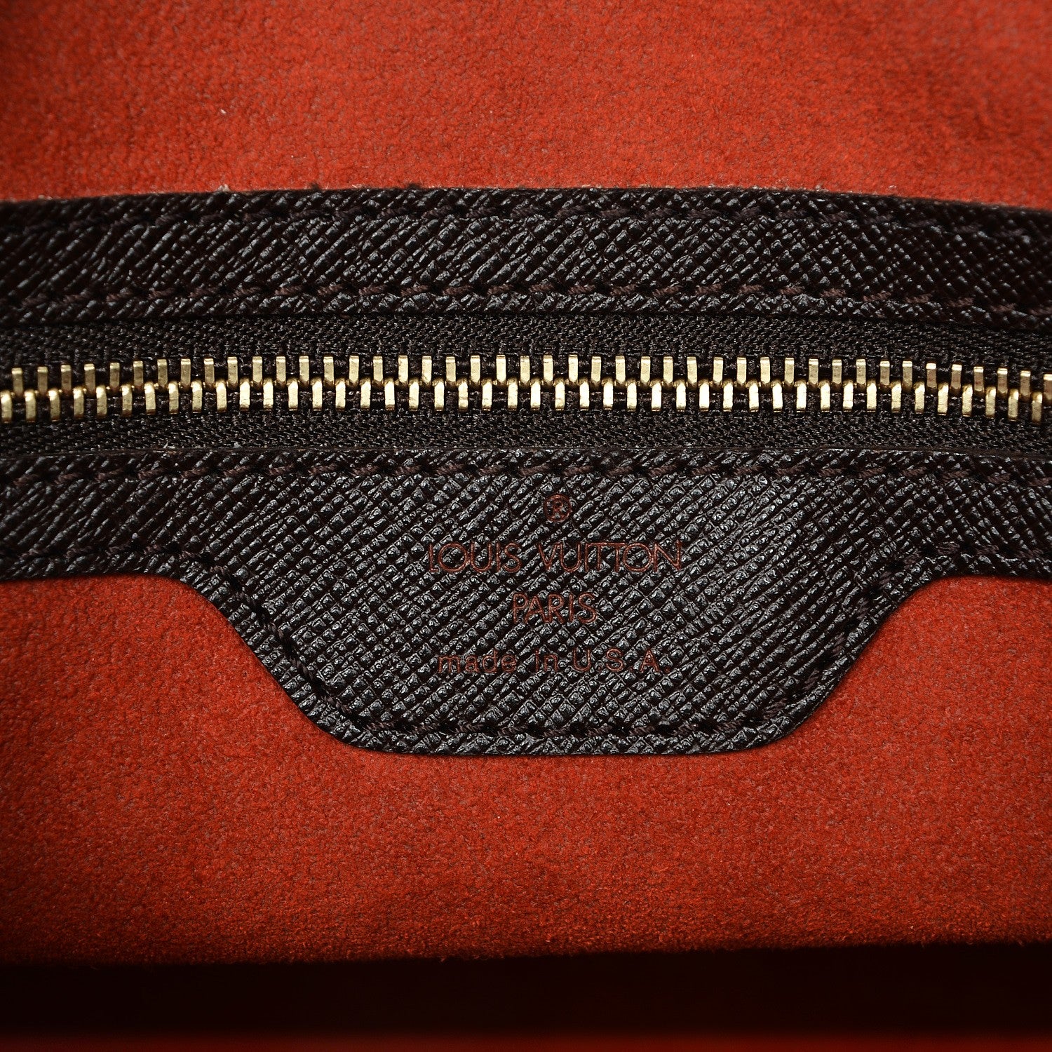 Louis Vuitton Damier Ebene Marais Bucket 23 7 of 8