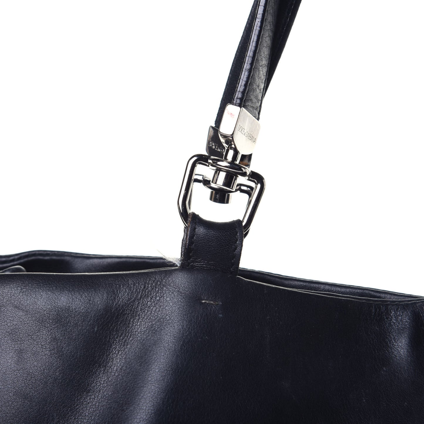 Deerskin Pocket Tote Black