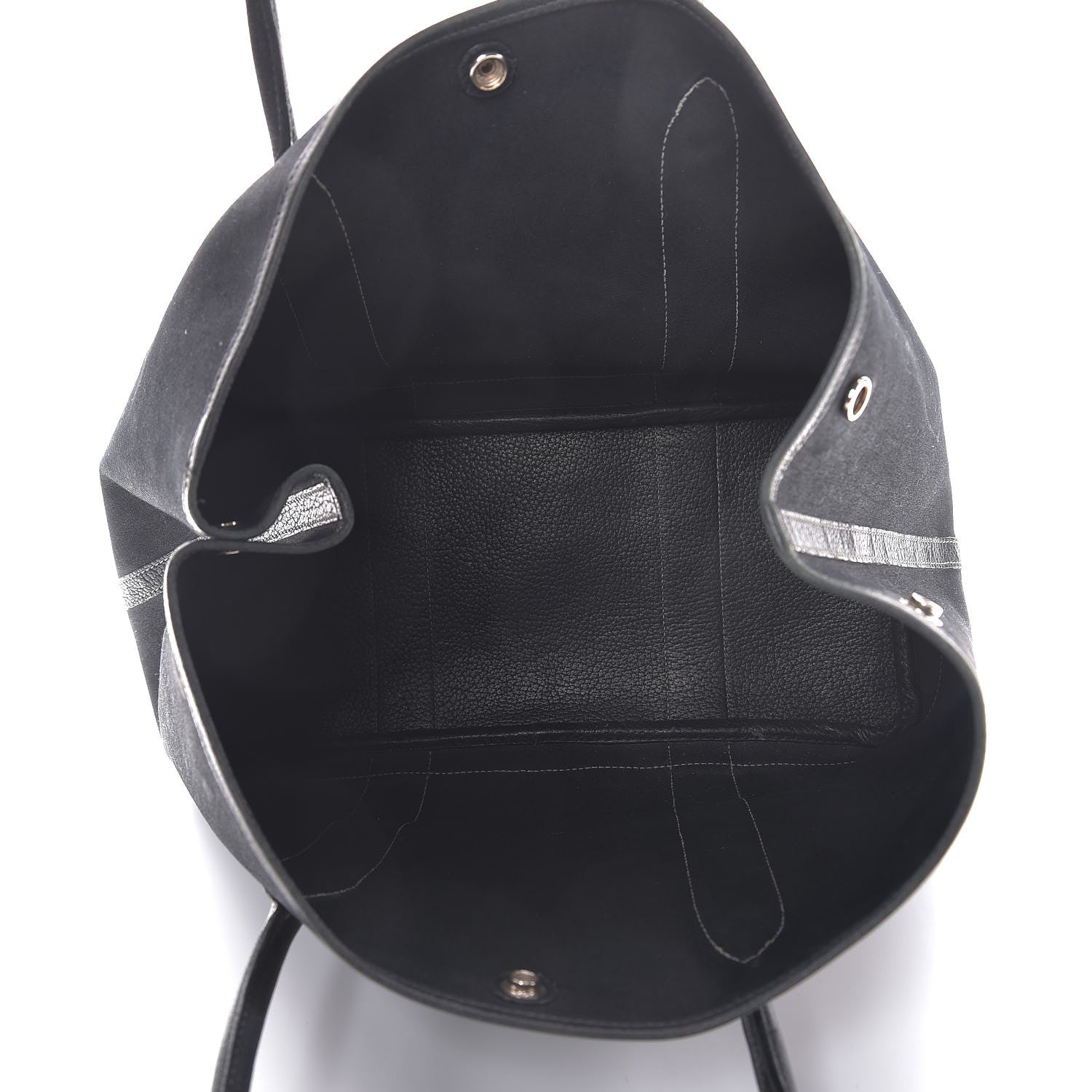 Hermes Toile Negonda Garden Party Tote 36 MM Black 6 of 17
