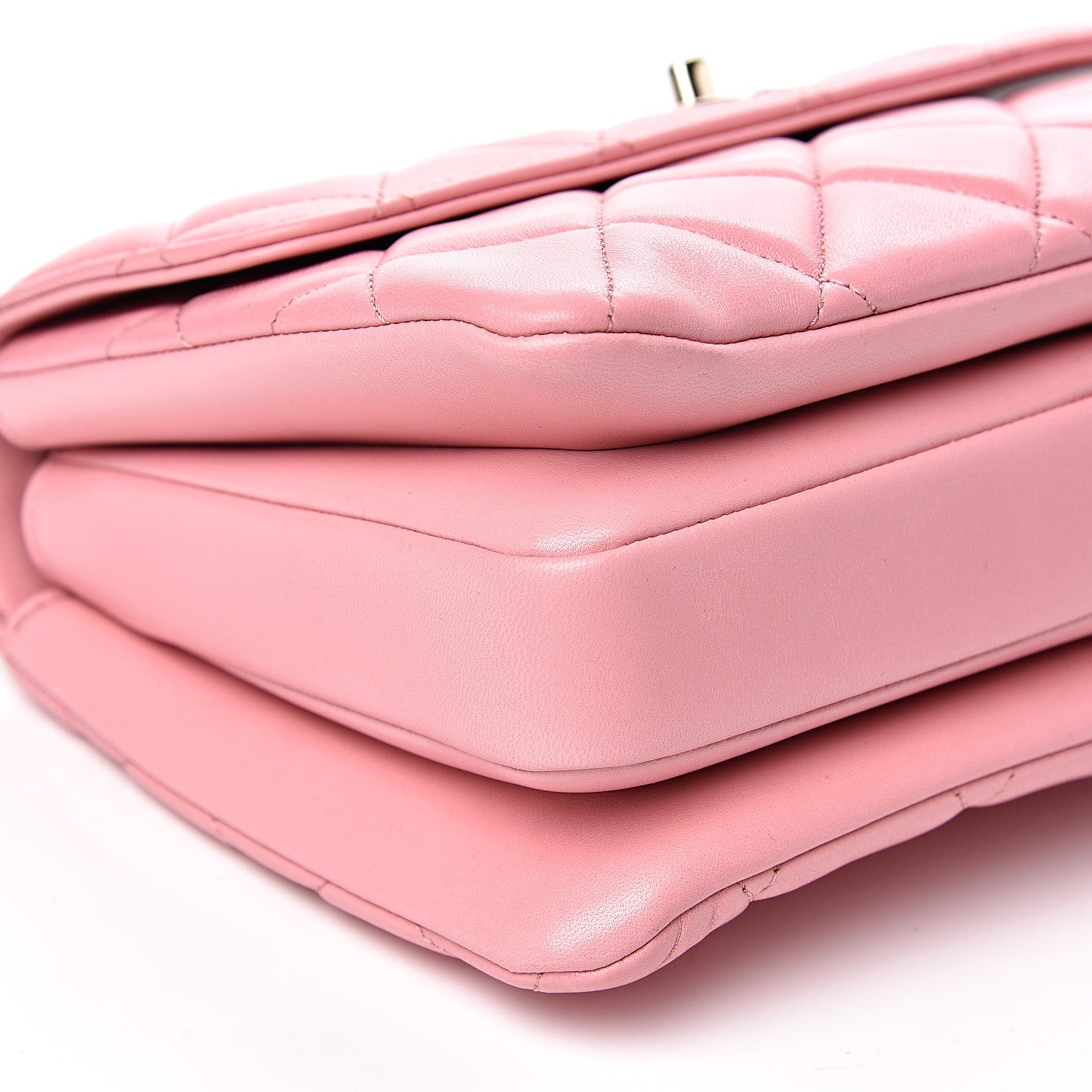Chanel Lambskin Quilted Small Trendy CC Flap Dual Handle Bag Pink 8 of 11