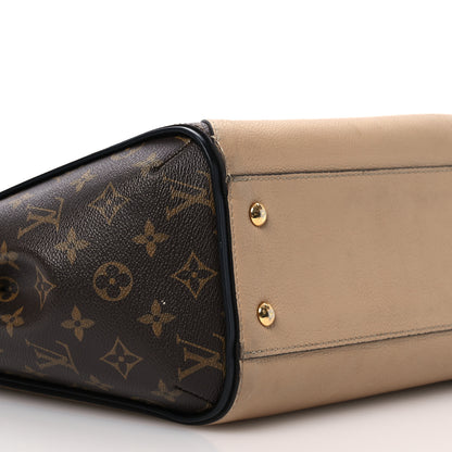 Louis Vuitton Calfskin Monogram Kimono Tote Dune 10 of 21