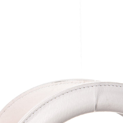 Christian Dior Lambskin Studded Cannage Medium Lady Dior White 12 of 14