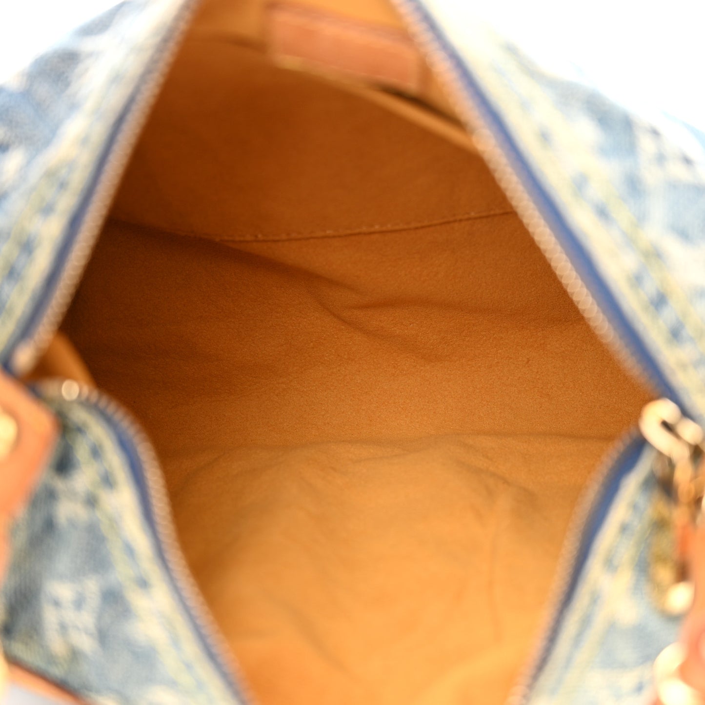 Monogram Denim Baggy PM Blue