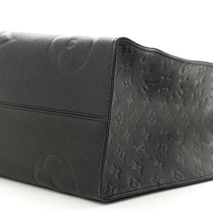 Louis Vuitton Empreinte Monogram Giant Onthego GM Black 9 of 10