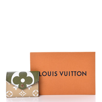Louis Vuitton Monogram Giant Zoe Wallet Kaki 8 of 8