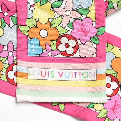 Louis Vuitton Silk Olivia Bandeau Multicolor Rosa 3 of 3