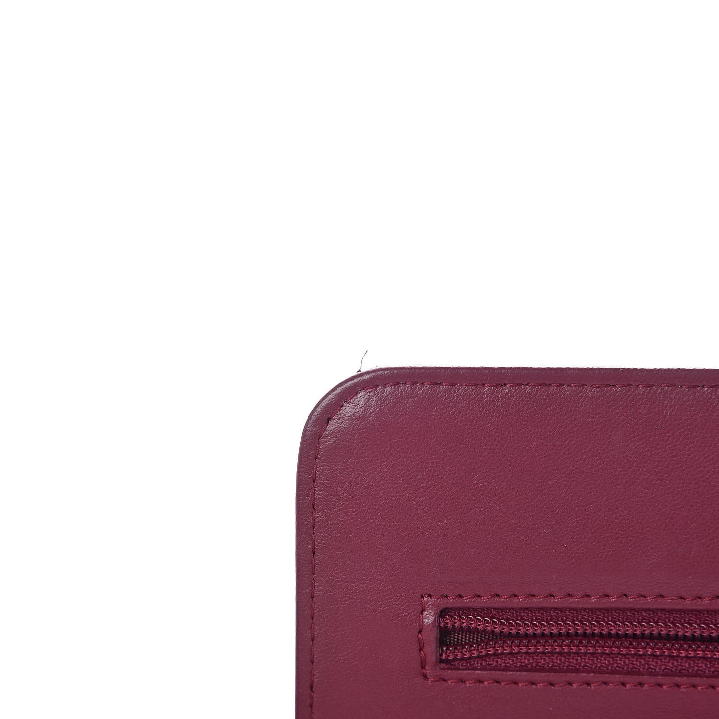 Calfskin Studded Quilted Boy Wallet On Chain WOC Dark Pink