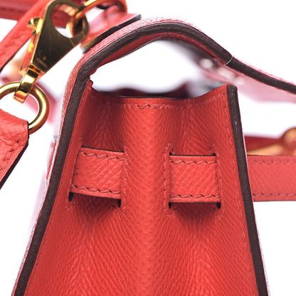 Hermes Epsom Kelly Sellier 25 Rose Jaipur 15 of 35