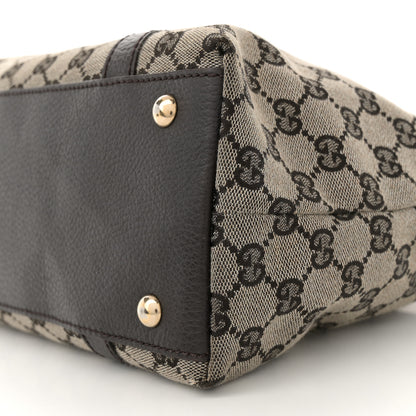 Gucci Monogram Abbey Medium Tote Dark Brown 10 of 10