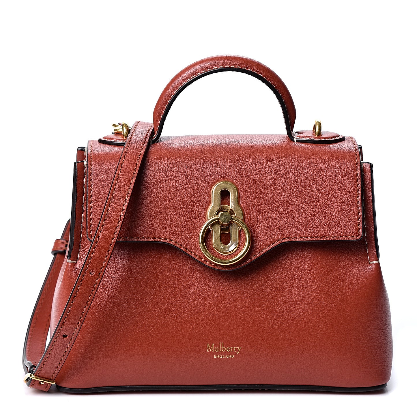 Silky Calfskin Micro Seaton Rust