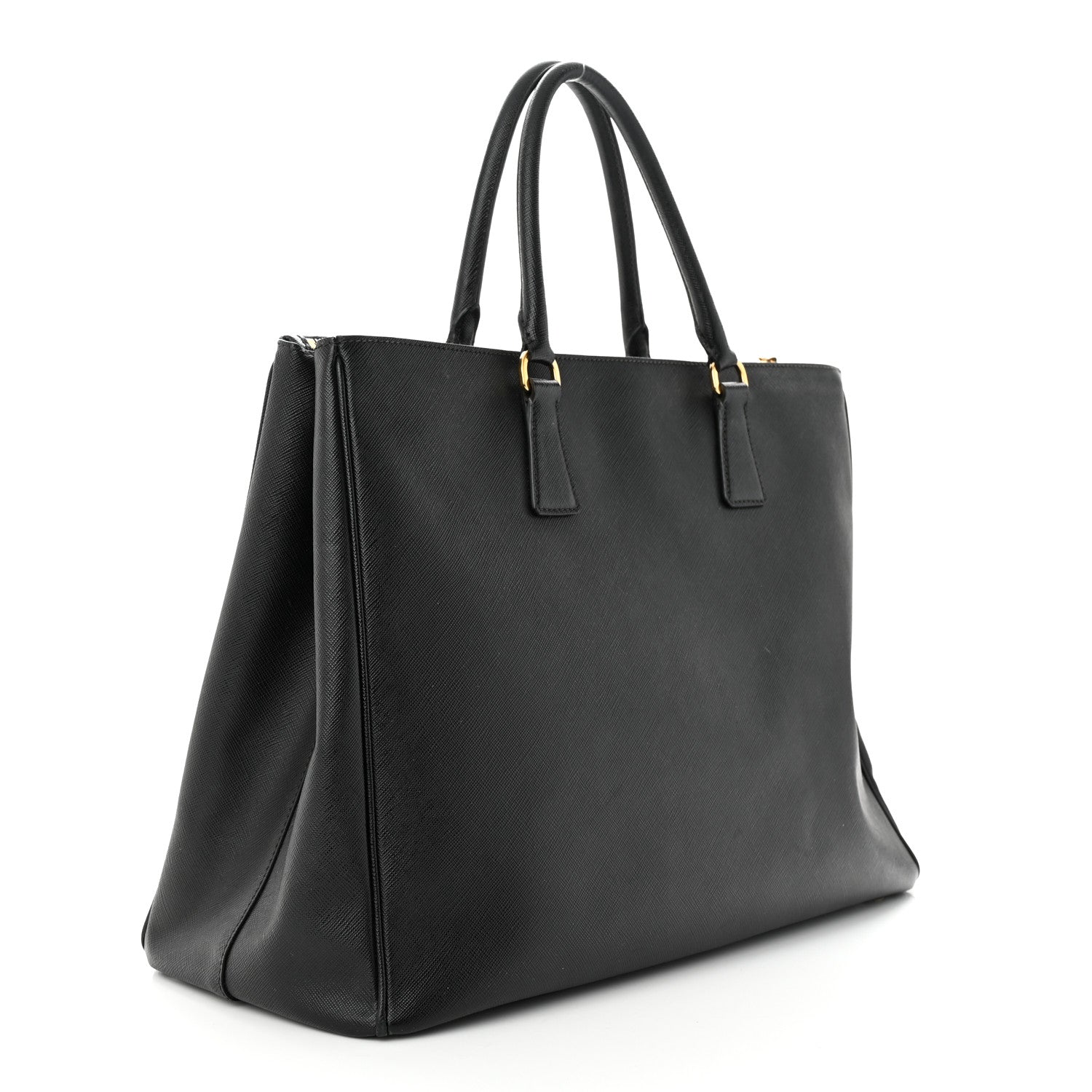 Prada Saffiano Large Galleria Double Zip Tote Black 3 of 13