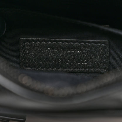 Saint Laurent Calfskin Matelasse Monogram Lou Belt Bag Black 7 of 10
