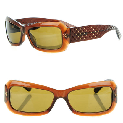 Chanel Studded CC Sunglasses 5099 Brown 1 of 8