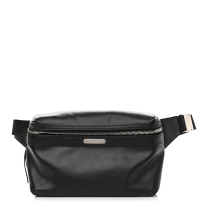 Saint Laurent Calfskin City Belt Bag Black 1 of 9