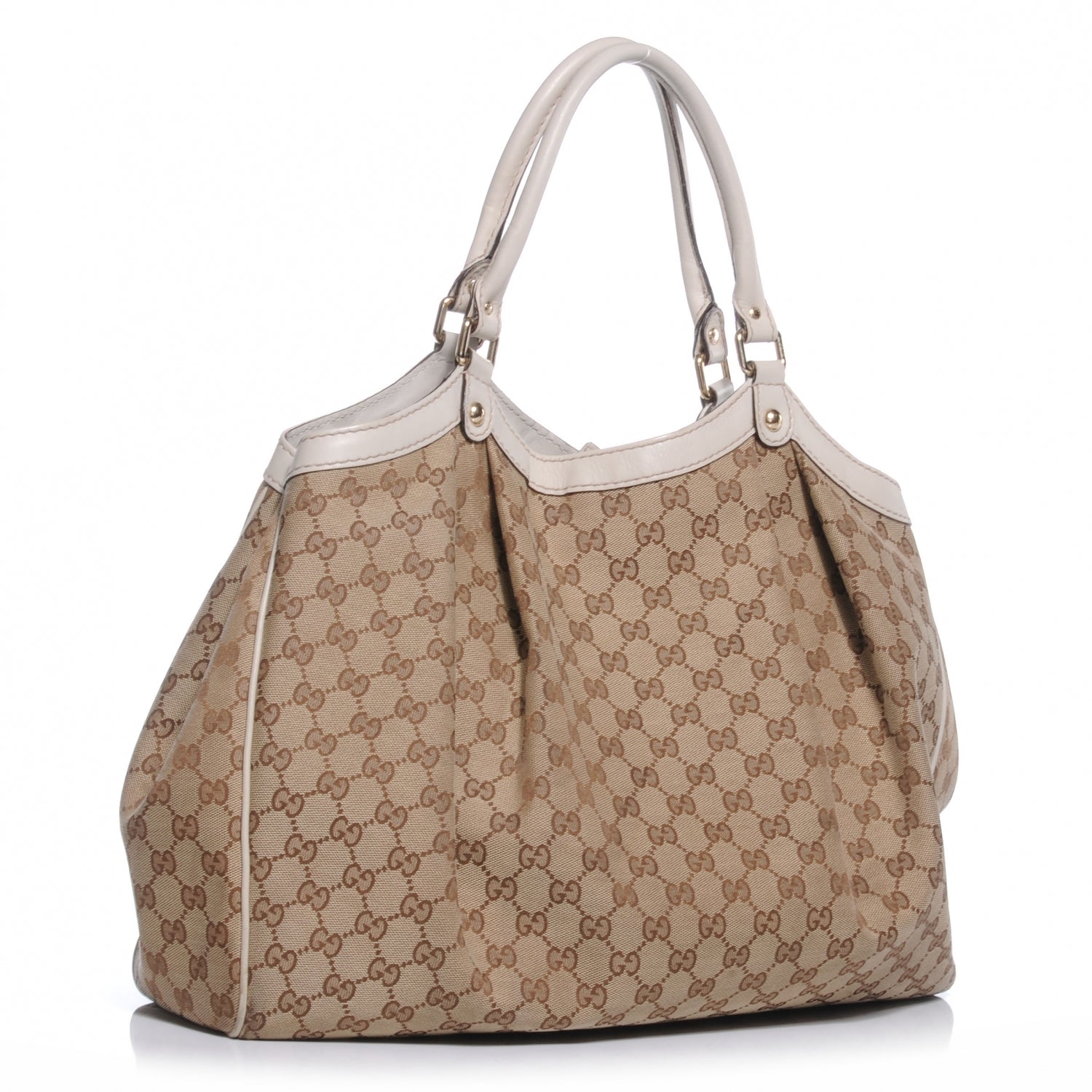 Gucci Monogram Large Sukey Tote Off White 3 of 9
