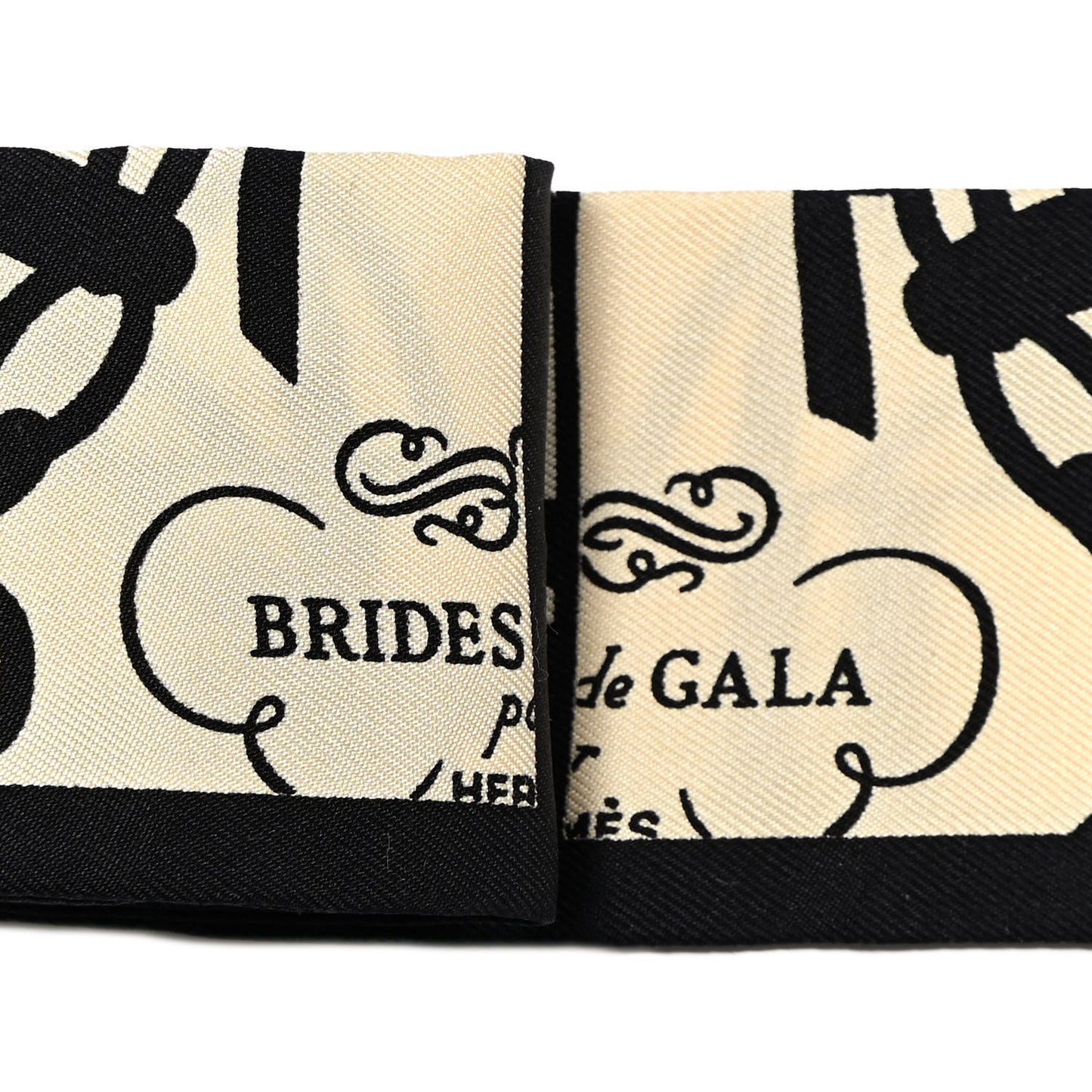 Silk Brides de Gala En Desordre Twilly Black Coquille