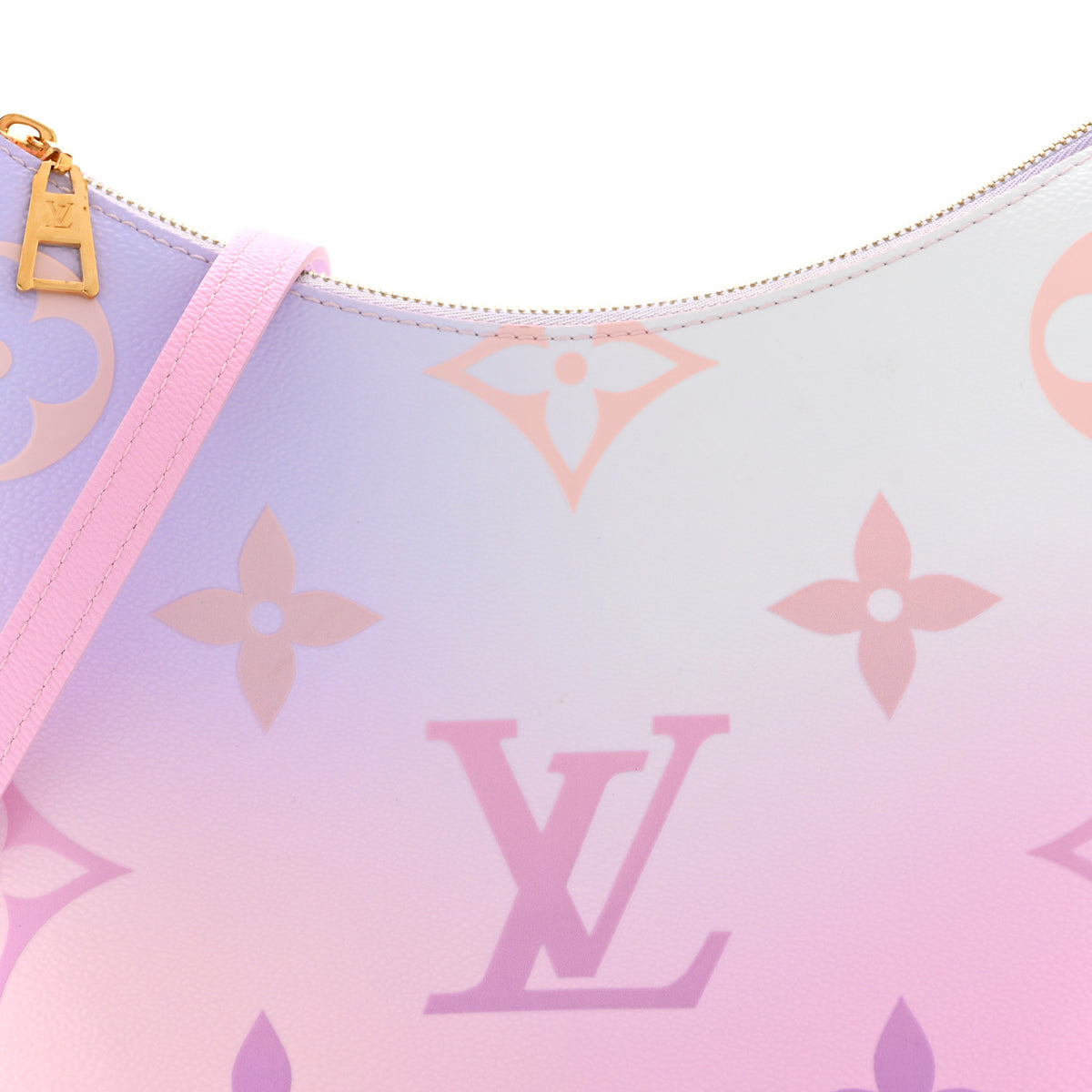Louis Vuitton Monogram Giant Spring In The City Marshmallow Hobo PM Sunrise Pastel 7 of 9