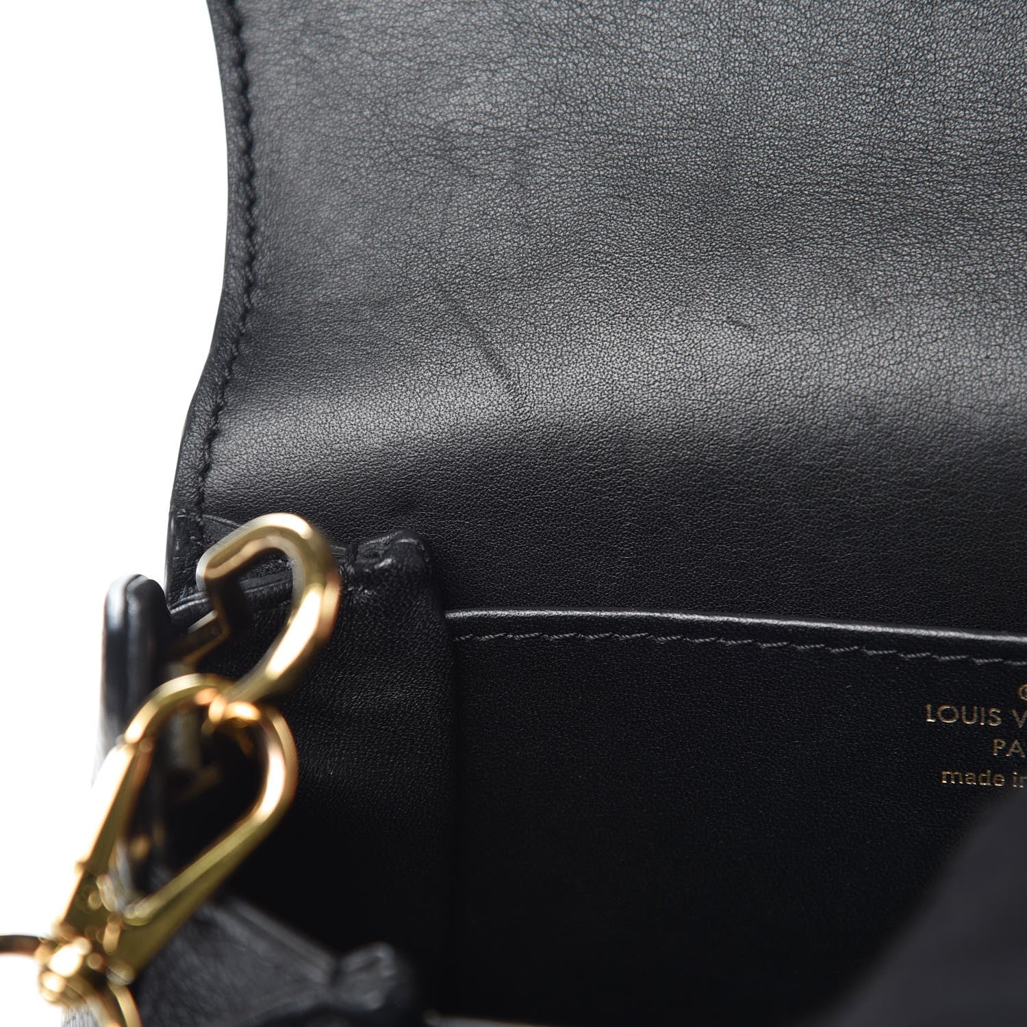 Louis Vuitton Grained Calfskin Vivienne NM Kaki 7 of 9
