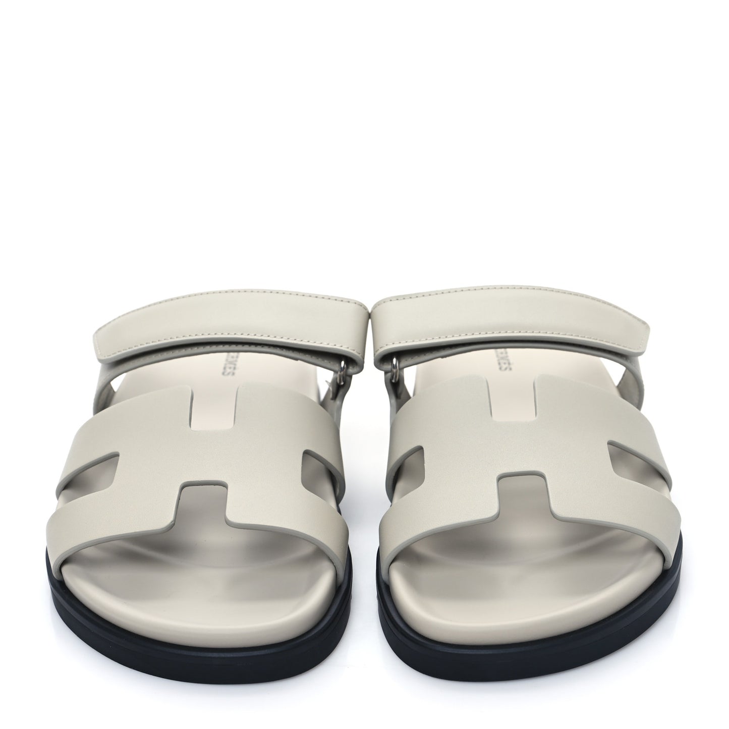 Calfskin Womens Chypre Sandals 40 Beige Esquisse