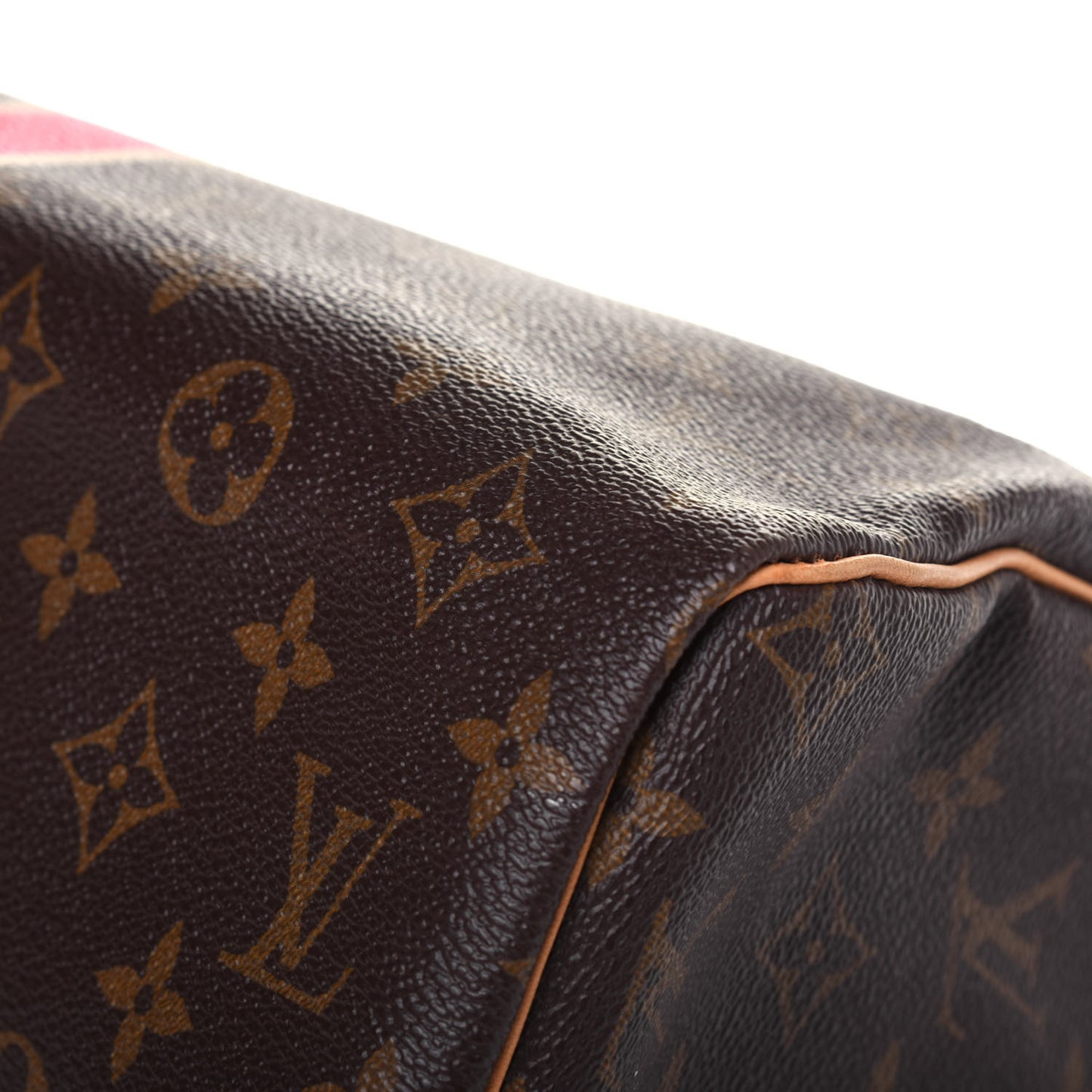 Monogram My LV Heritage Speedy 30 Fuchsia Ivory