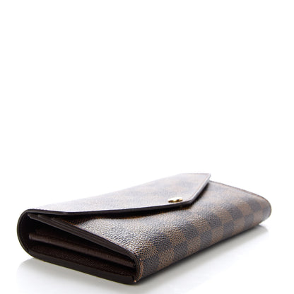Louis Vuitton Damier Ebene Sarah Wallet NM 4 of 7