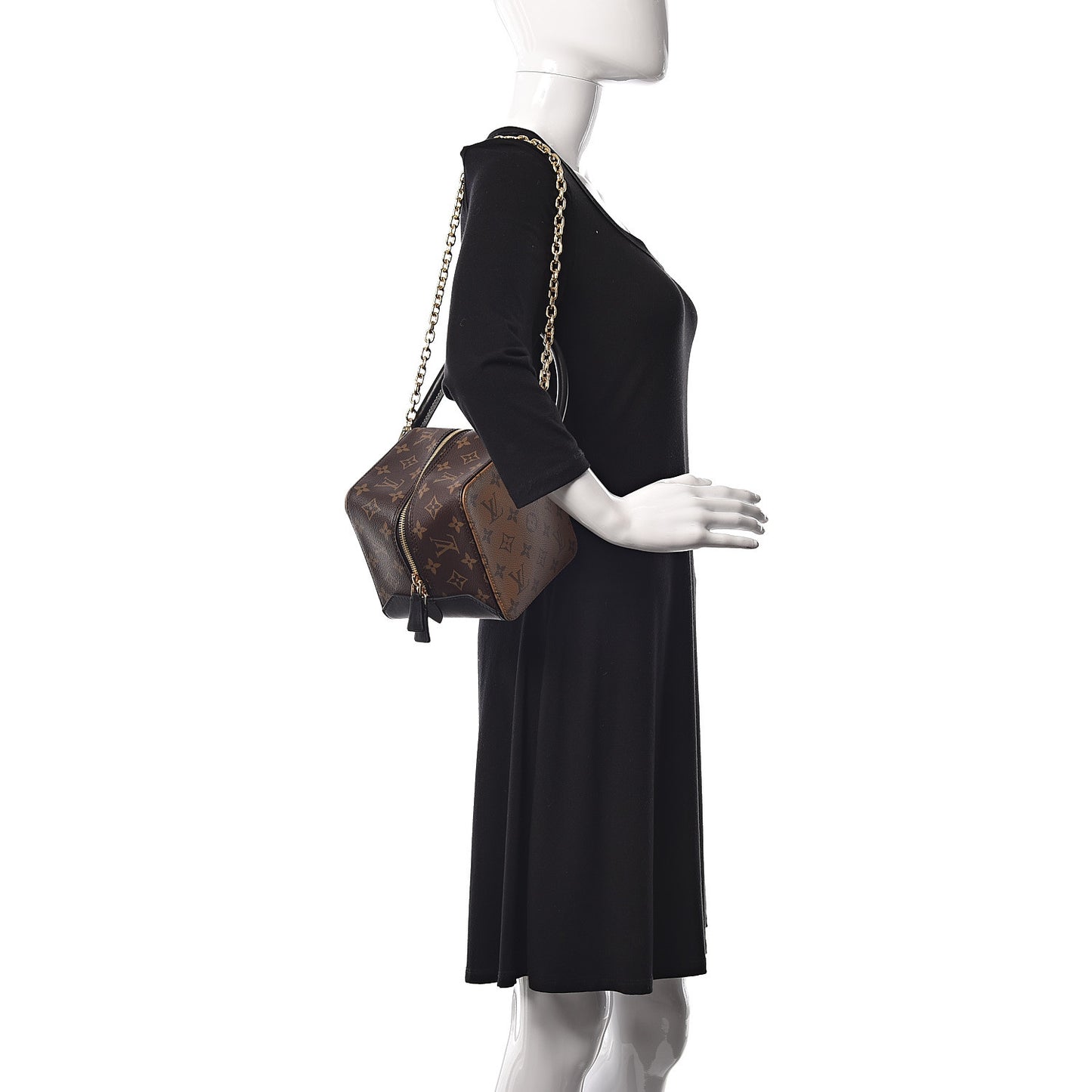 Reverse Monogram Square Bag