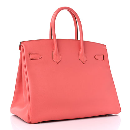 Hermes Epsom Birkin 35 Crevette 3 of 12